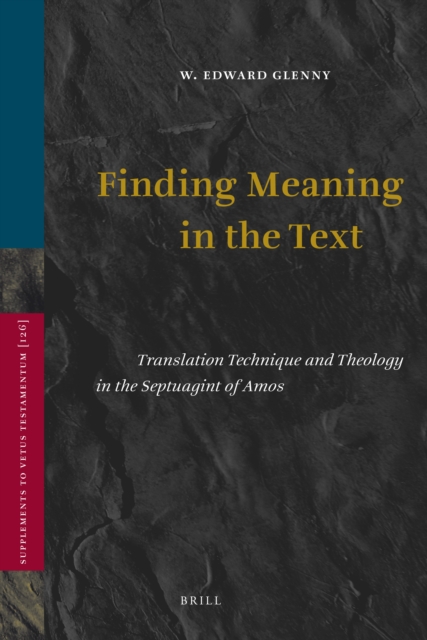 Finding Meaning in the Text