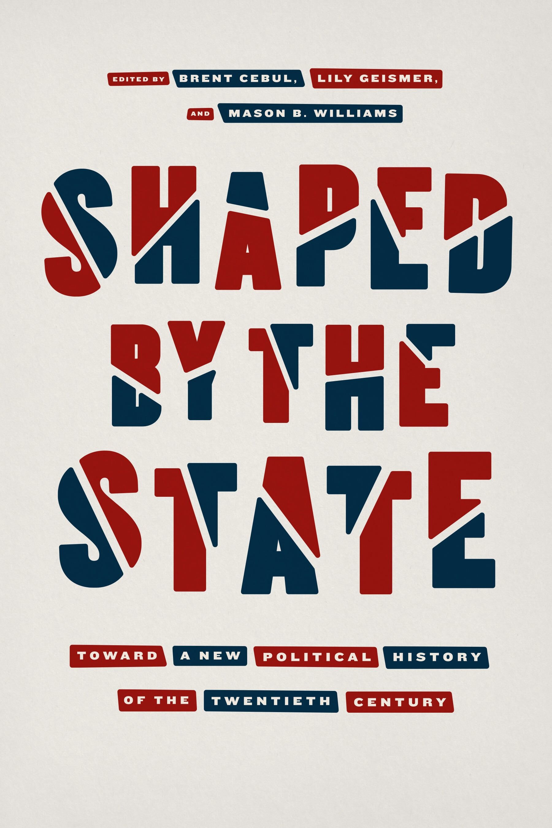 Shaped by the state : toward a new political history of the twentieth century