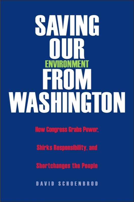 Saving Our Environment from Washington