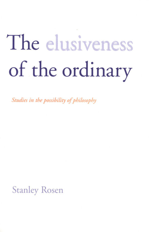 The Elusiveness of the Ordinary