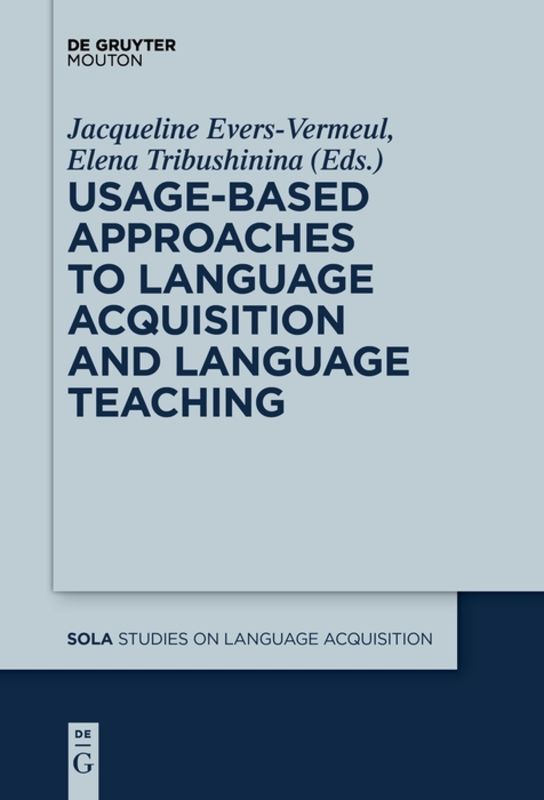 Usage-based approaches to language acquisition and language teaching