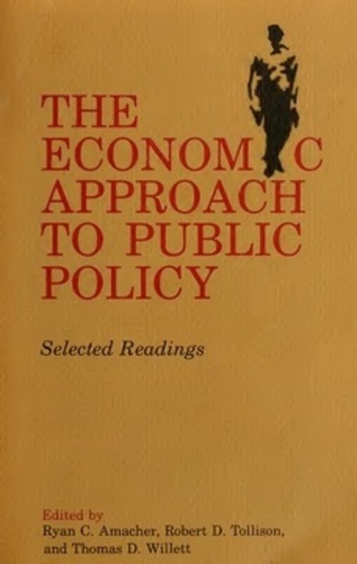 The Economic Approach to Public Policy