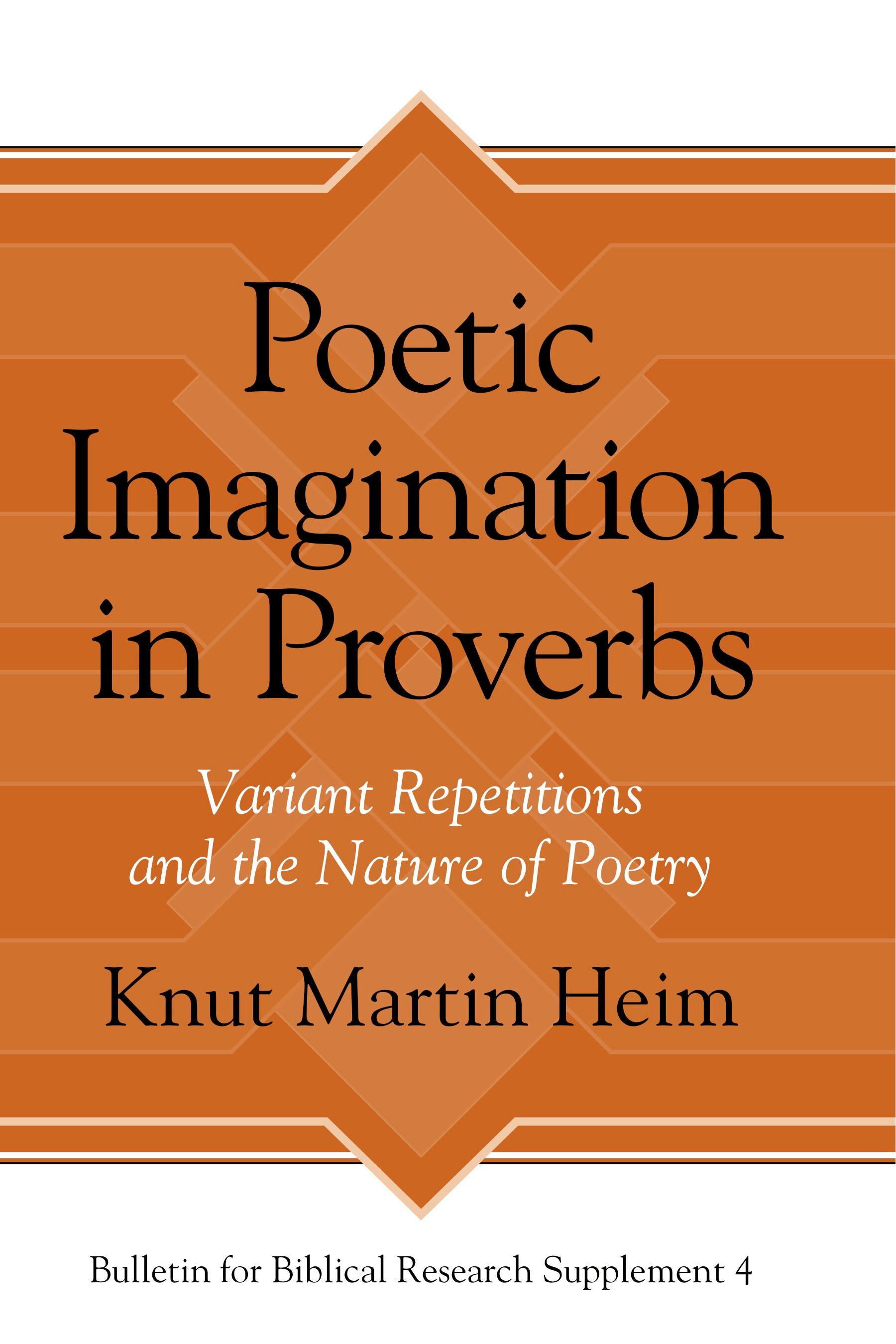 Poetic Imagination in Proverbs