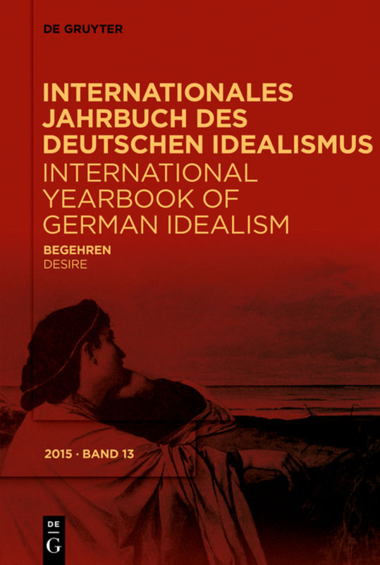 Internationales Jahrbuch des Deutschen Idealismus / International Yearbook of German Idealism