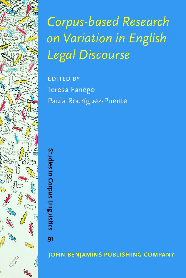 Corpus-based Research on Variation in English Legal Discourse