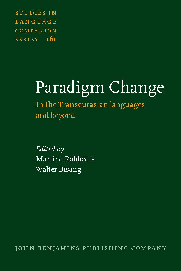 Paradigm change : in the Transeurasian languages and beyond