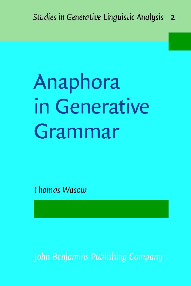 Anaphora in Generative Grammar
