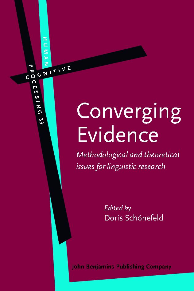Converging evidence : methodological and theoretical issues for linguistic research