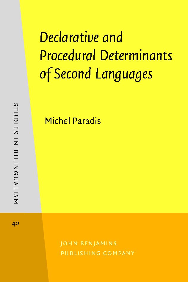 Declarative and Procedural Determinants of Second Languages