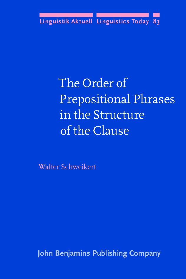 The Order of Prepositional Phrases in the Structure of the Clause