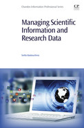 Managing scientific information and research data