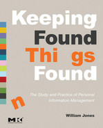 Keeping found things found : the study and practice of personal information management