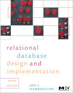 Relational Database Design and Implementation, 3rd Edition