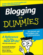 Blogging for dummies
