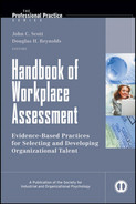 Handbook of workplace assessment