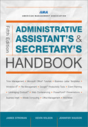 Administrative Assistant's and Secretary's Handbook, 5th Edition