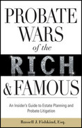 Probate wars of the rich and famous