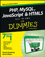 PHP, MySQL, JavaScript & HTML5 all-in-one for dummies