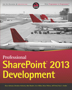 Professional SharePoint 2013 development