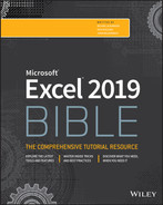 Excel 2019 bible