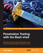 Penetration Testing with the Bash Shell
